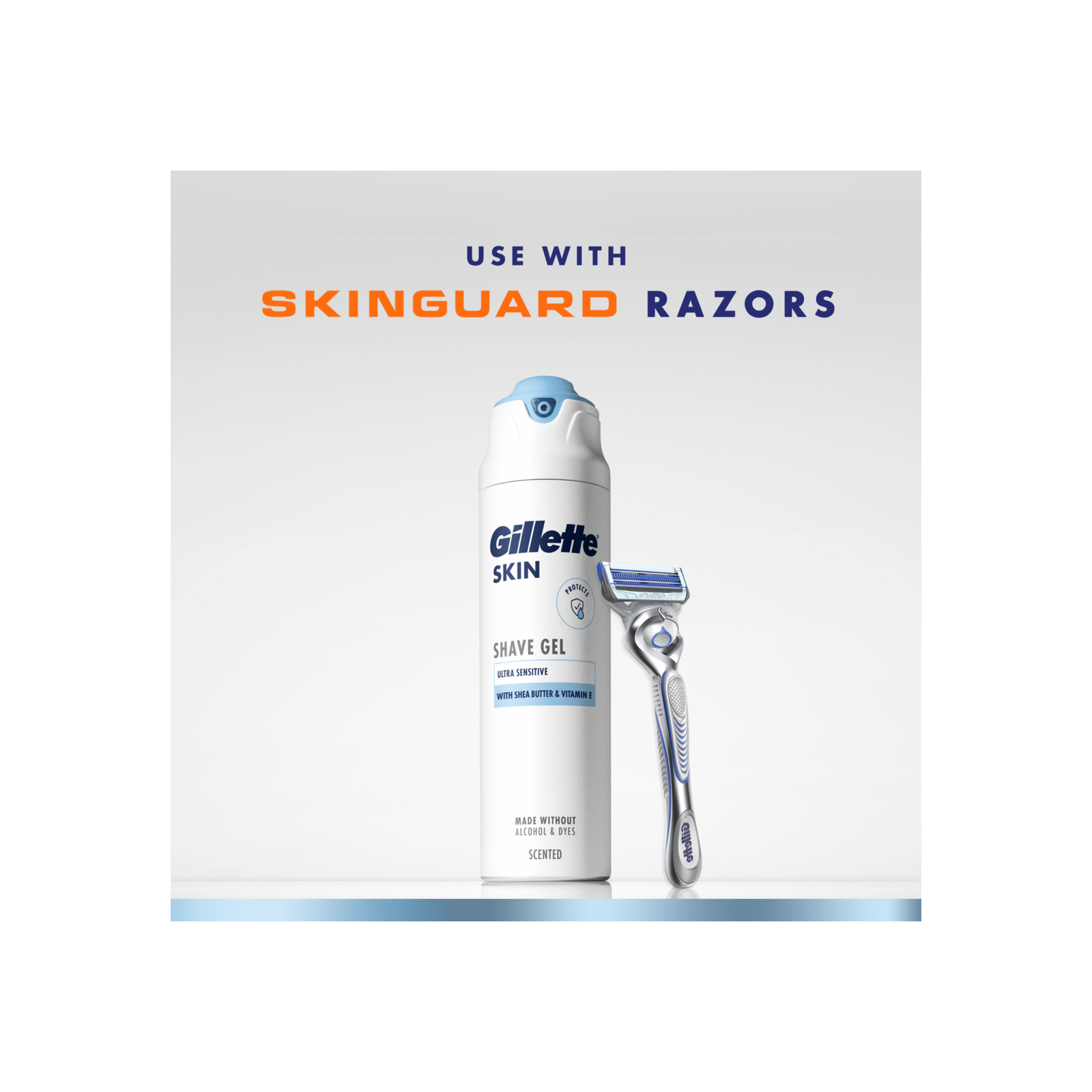 Гель для гоління Gillette Skin Ultra Sensitive 200 мл (7702018604104) зображення 6