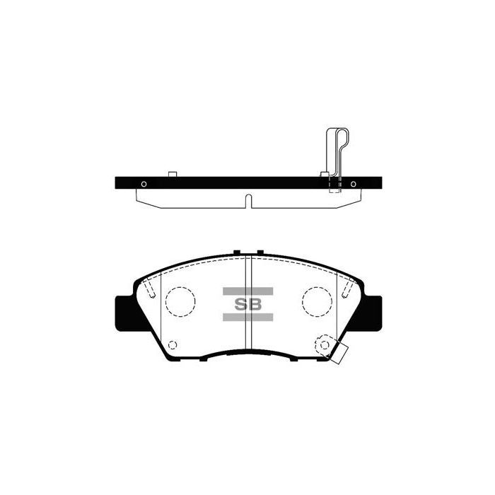 Тормозные колодки HI-Q SP1463