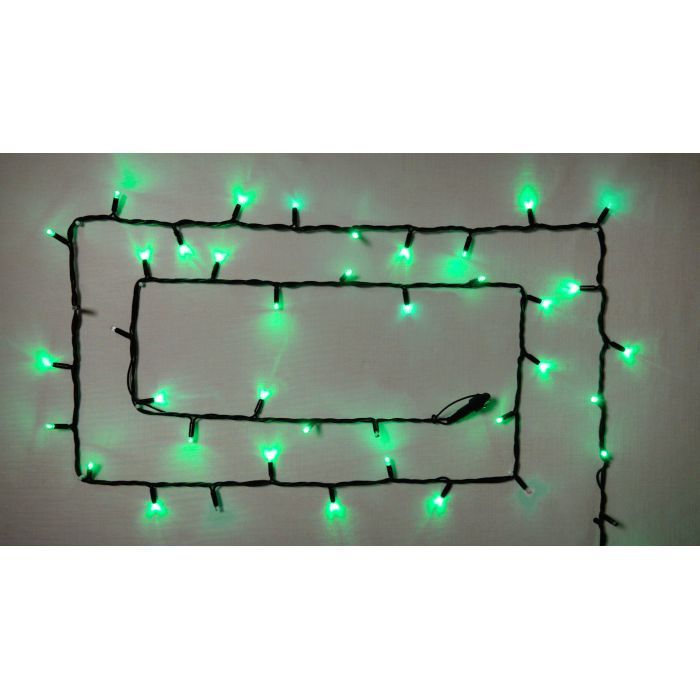 Гірлянда Delux String 100LED IP44 EN 10 м Зелений/чорний (90016599) зображення 2