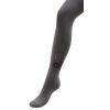 Колготки детские BNM с цветочками из страз (M0C0302-1183-7G-gray)