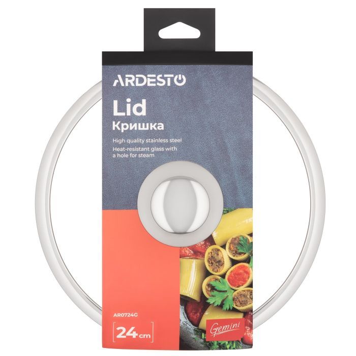 Крышка для посуды Ardesto Gemini 24 см (AR0724G) изображение 3