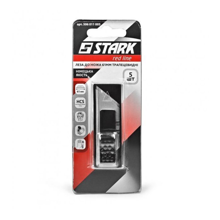 Лезвие Stark трапецевидное 5 шт (506011005)