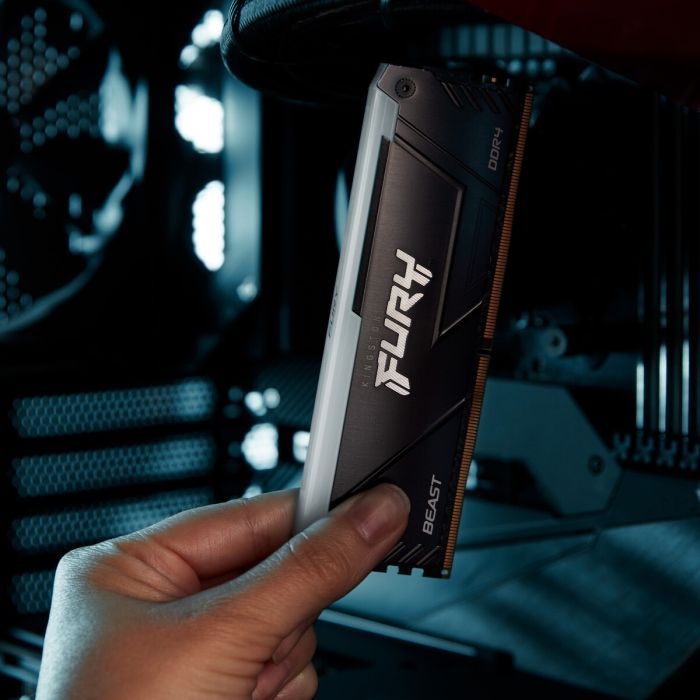 Модуль памяти для компьютера DDR4 32GB 3200 MHz Beast RGB Kingston Fury (ex.HyperX) (KF432C16BB2A/32) изображение 11