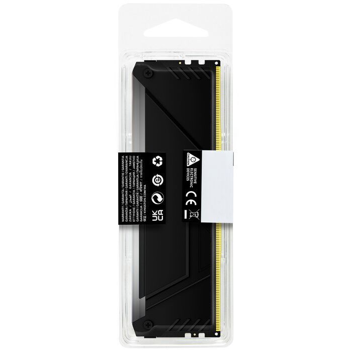 Модуль памяти для компьютера DDR4 32GB 3200 MHz Beast RGB Kingston Fury (ex.HyperX) (KF432C16BB2A/32) изображение 6
