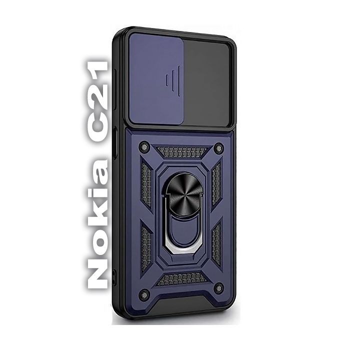 Чохол до мобільного телефона BeCover Military Nokia C21 Blue (709995)