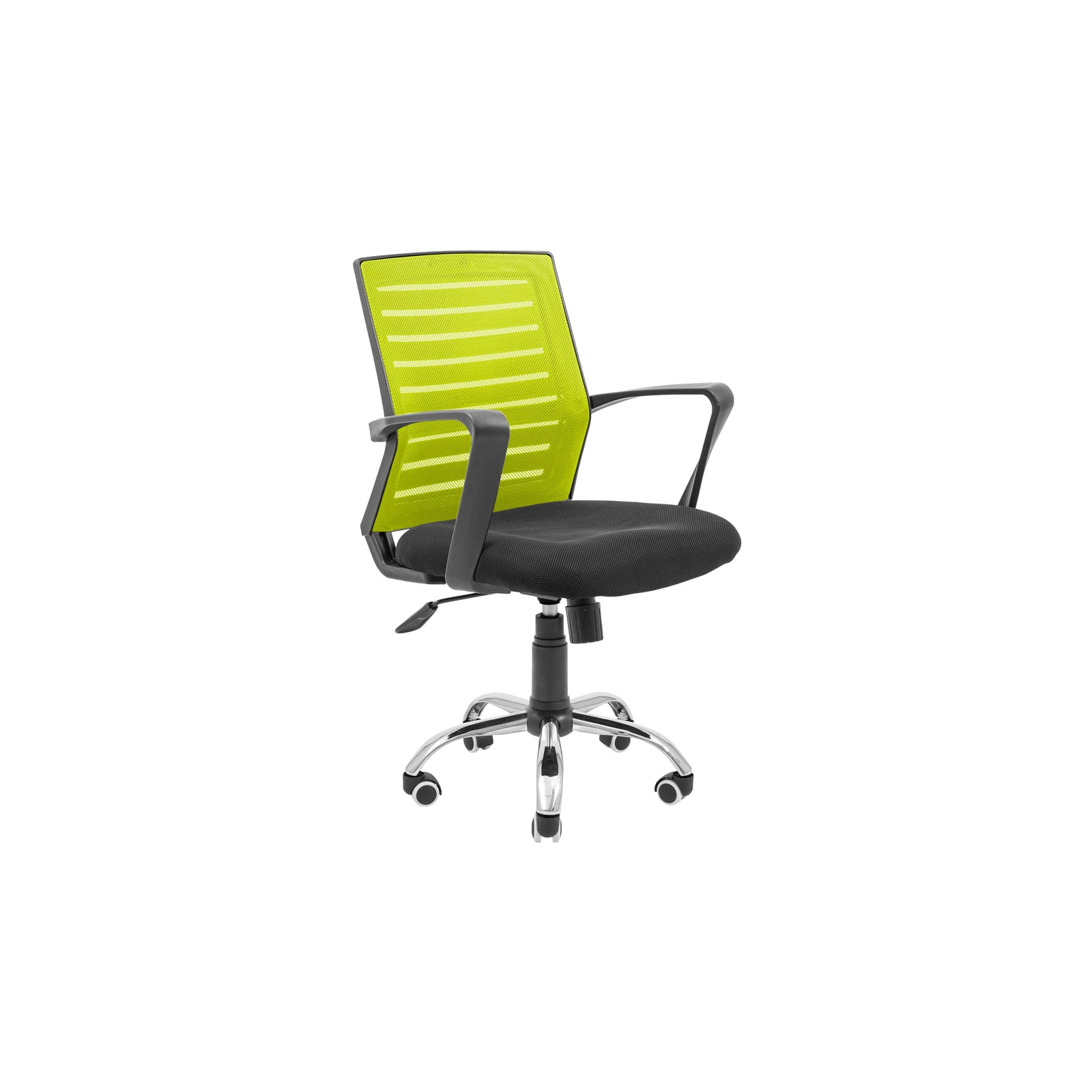Офисное кресло Richman Флеш Ю Хром М-1 (Tilt) Сетка черная + серая (ADD0003095)