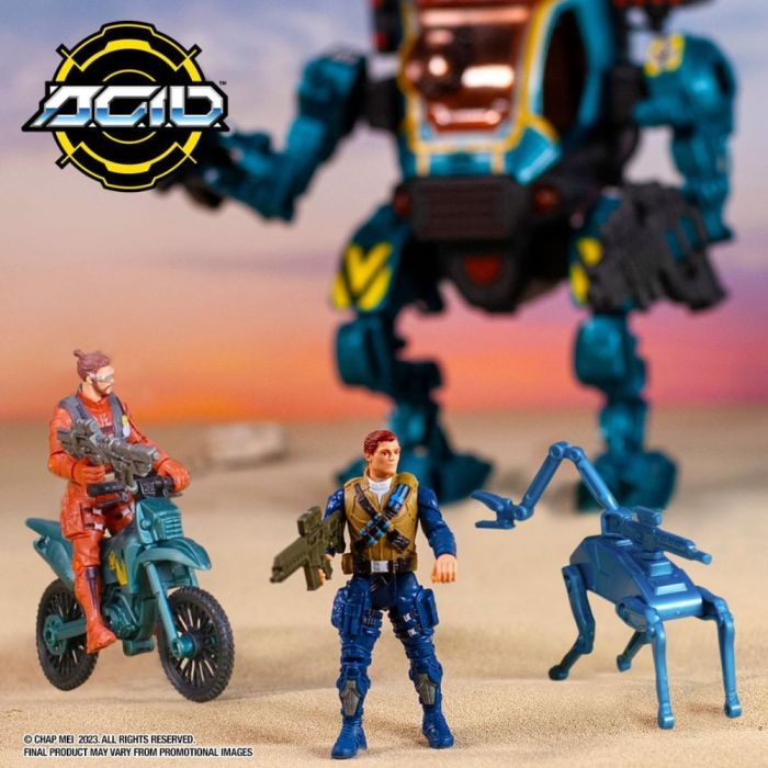 Игровой набор A.C.I.D. Ex-Mech Mobile Mod Base/Мобильная база Экс-Робот (535204) изображение 5