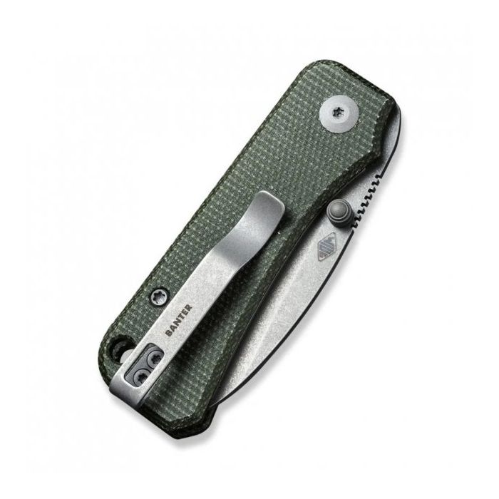 Нож Civivi Baby Banter Stonewash Green Micarta (C19068SB-1) изображение 6