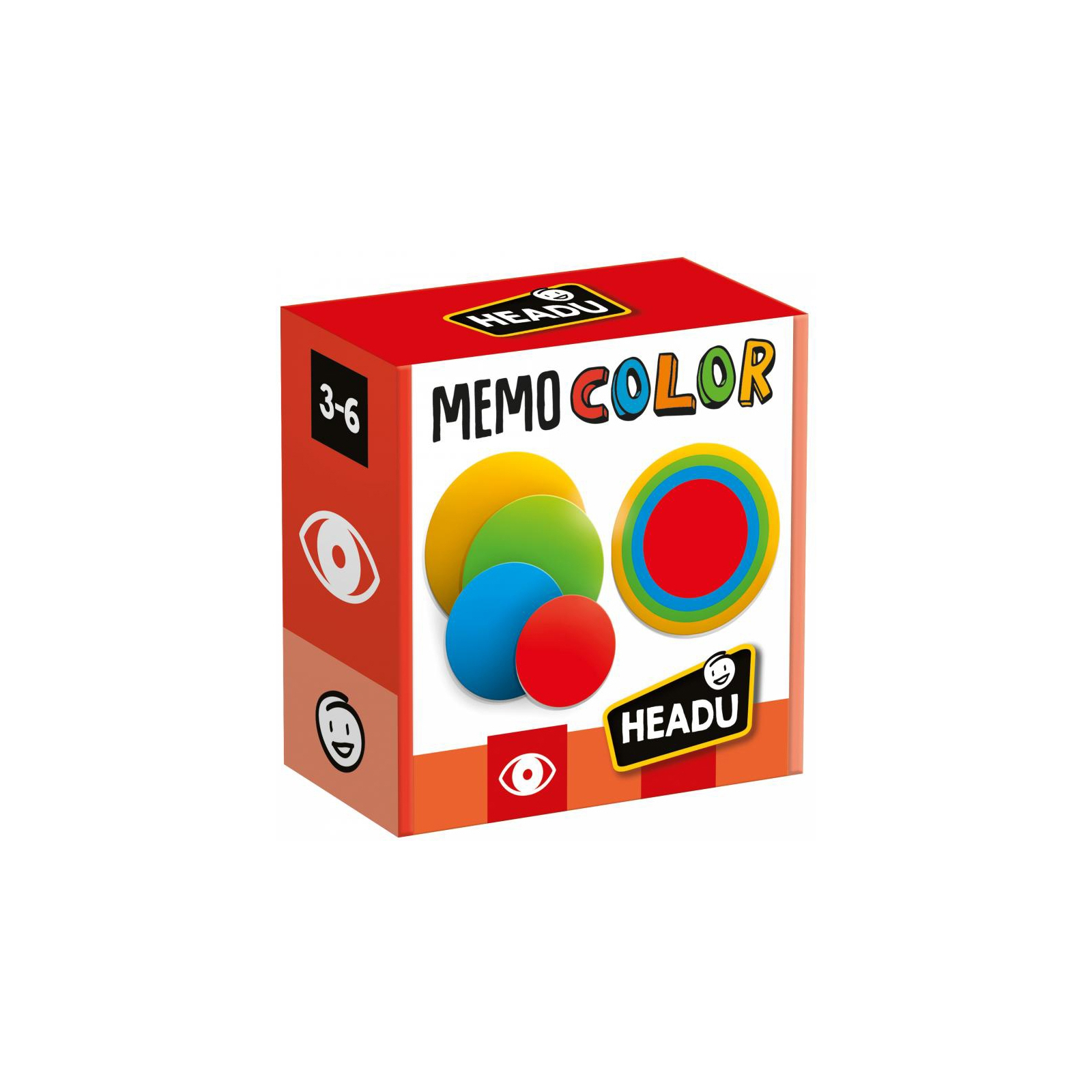 Развивающая игрушка Headu игра Мемо цвета (MU51289)