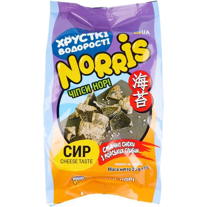 Чипсы Norris норы с сыром 25 г (2950002)
