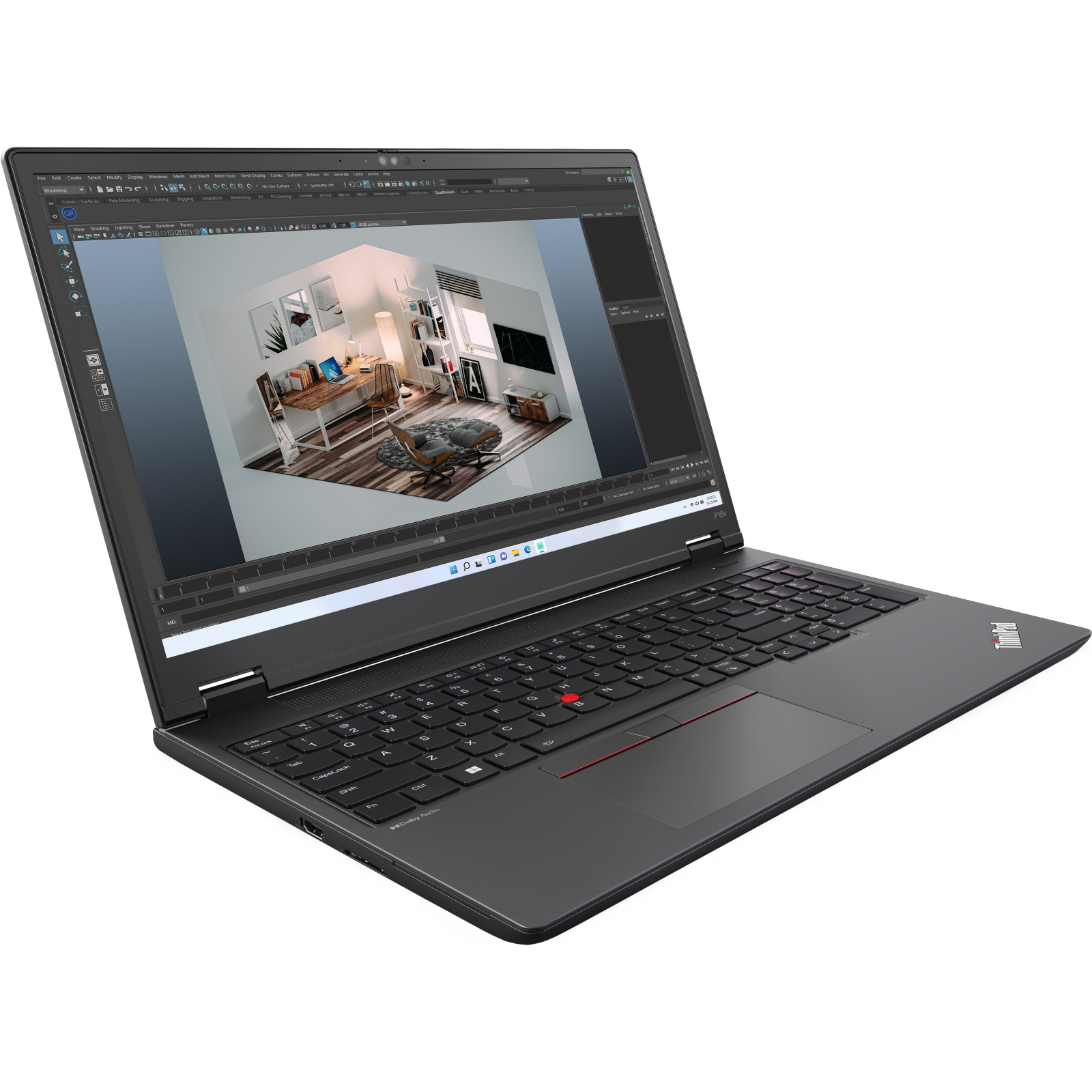 Ноутбук Lenovo ThinkPad P16v G1 (21FDS2JT00) изображение 2