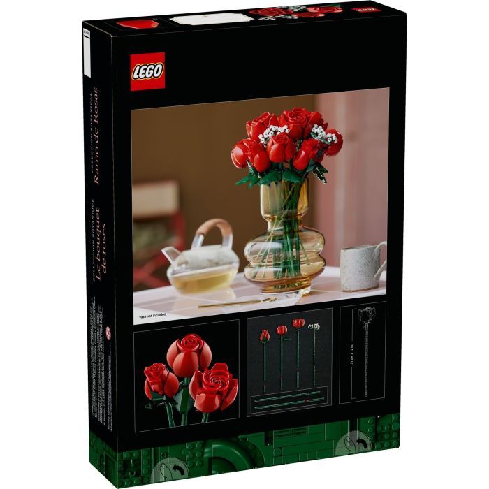 Конструктор LEGO Icons Букет троянд (10328) зображення 7