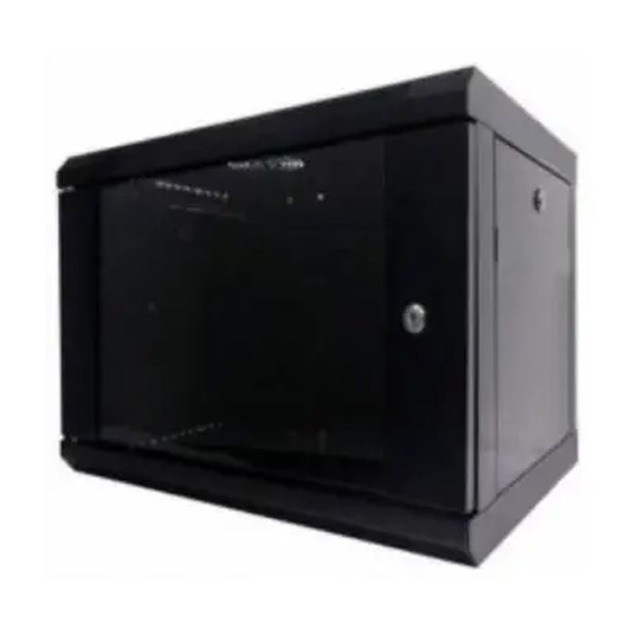 Шкаф настенный Hypernet 9U 19" 600x500 (WMNC-500-9U-FLAT-BLACK)