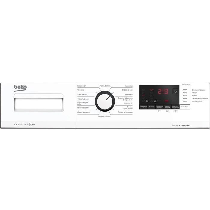Стиральная машина Beko WUE6612IXBW изображение 6