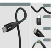 Дата кабель USB-С to USB-С 2.0m 60W USB2.0 Choetech (XCC-1004-BK) зображення 3