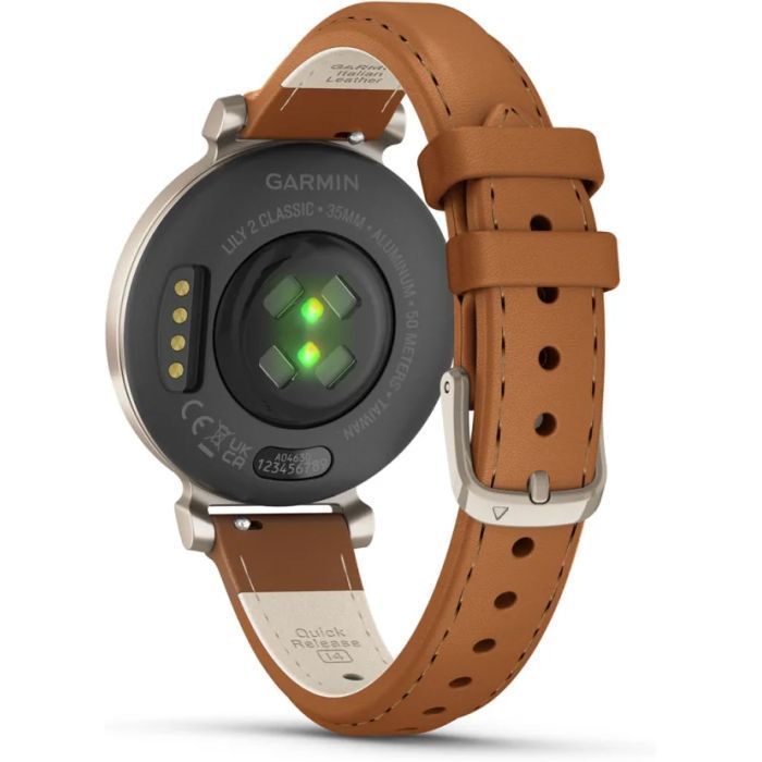 Смарт-часы Garmin Lily 2 Classic, Cream Gold/Tan (010-02839-02) изображение 6