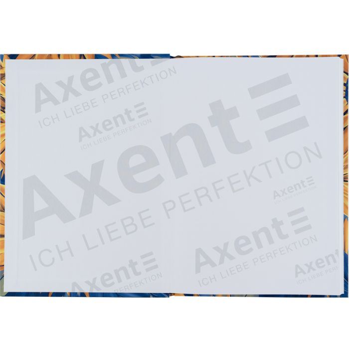 Книга записная Axent UA Ї А5 клетка твердая обложка 96 листов (8455-3-A) изображение 3