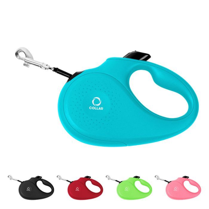 Поводок для собак Collar лента L до 50 кг 5 м голубой (81262)