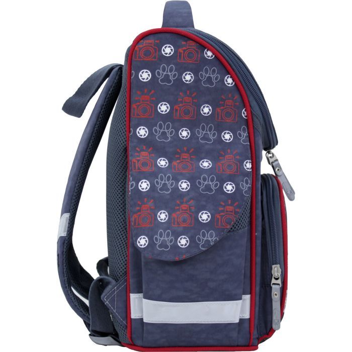 Портфель Bagland с фонариками Успех 12 л. сірий 188к (00551703) (80213852) изображение 2