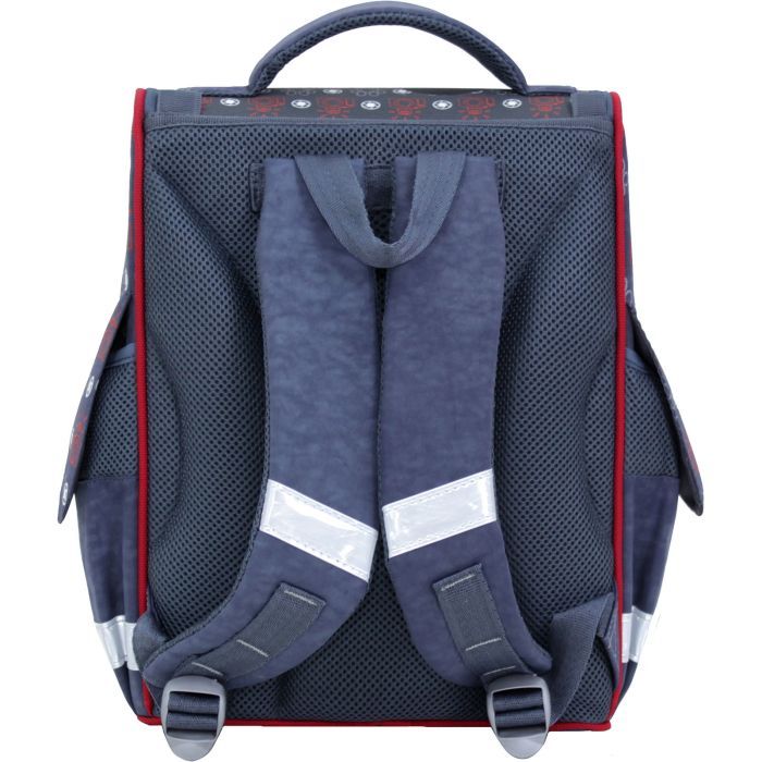 Портфель Bagland с фонариками Успех 12 л. сірий 188к (00551703) (80213852) изображение 3