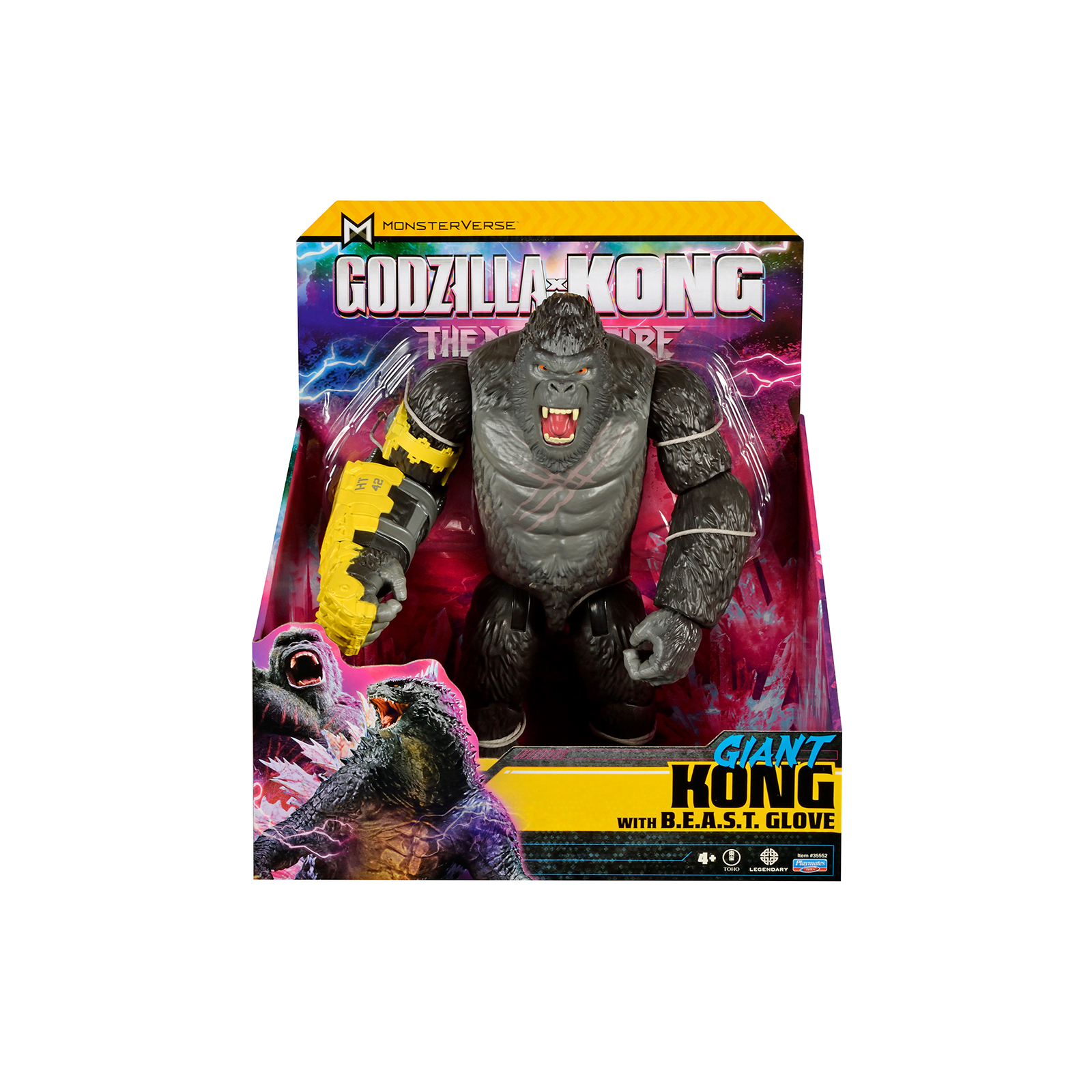 Фігурка Godzilla vs. Kong Конг гігант зі сталевою лапою (35552) зображення 4