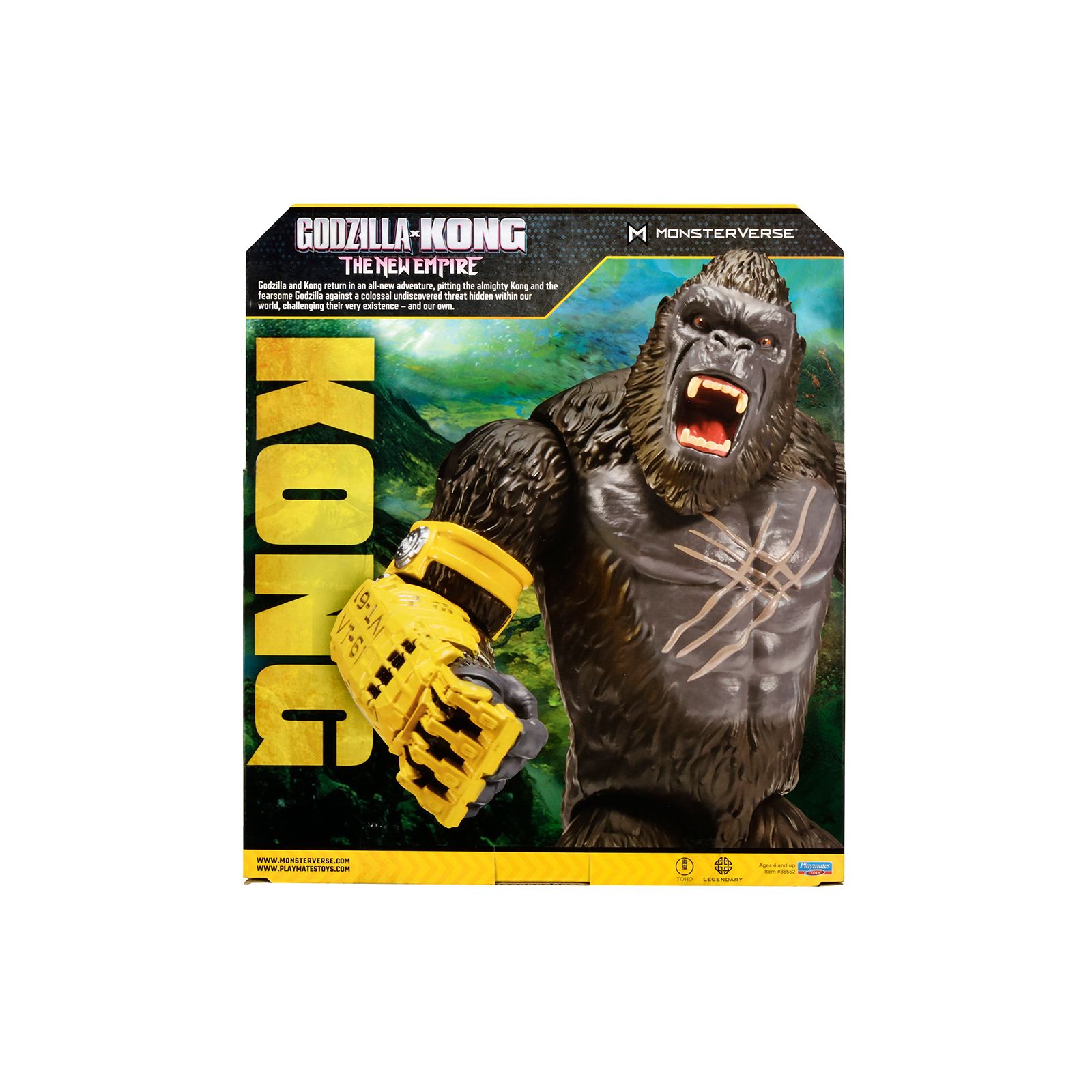 Фігурка Godzilla vs. Kong Конг гігант зі сталевою лапою (35552) зображення 6