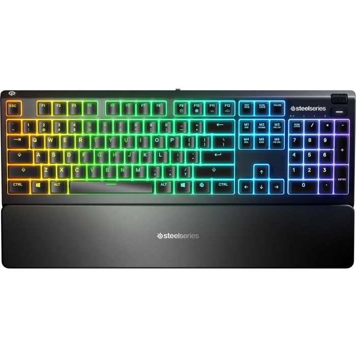 Клавиатура SteelSeries Apex 3 USB UA Black (64795) изображение 2
