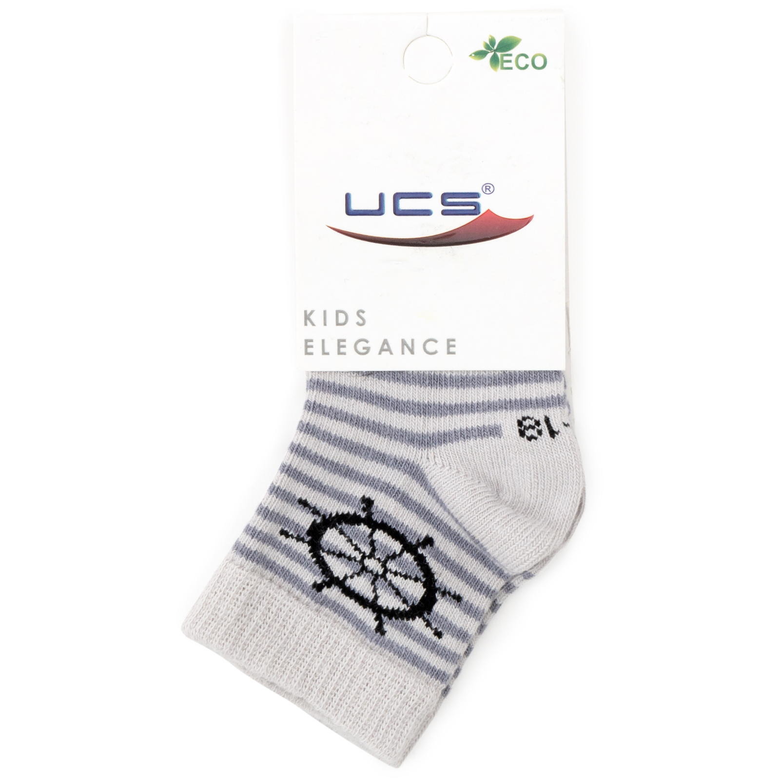 Носки детские UCS Socks со штурвалом (M0C0101-0816-1B-gray) изображение 2