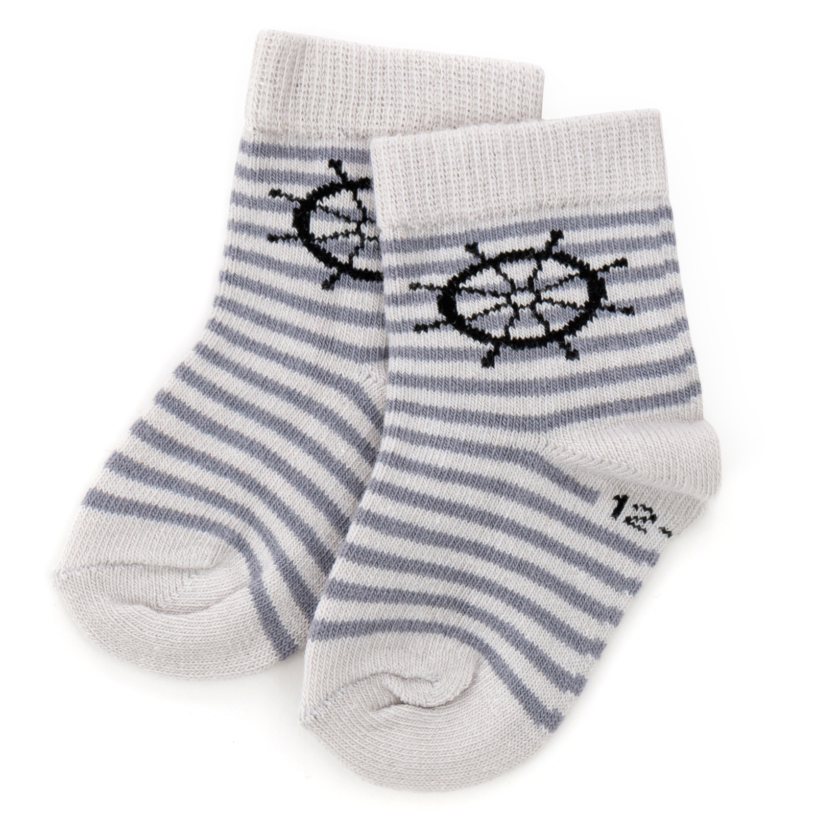 Носки детские UCS Socks со штурвалом (M0C0101-0816-1B-gray)
