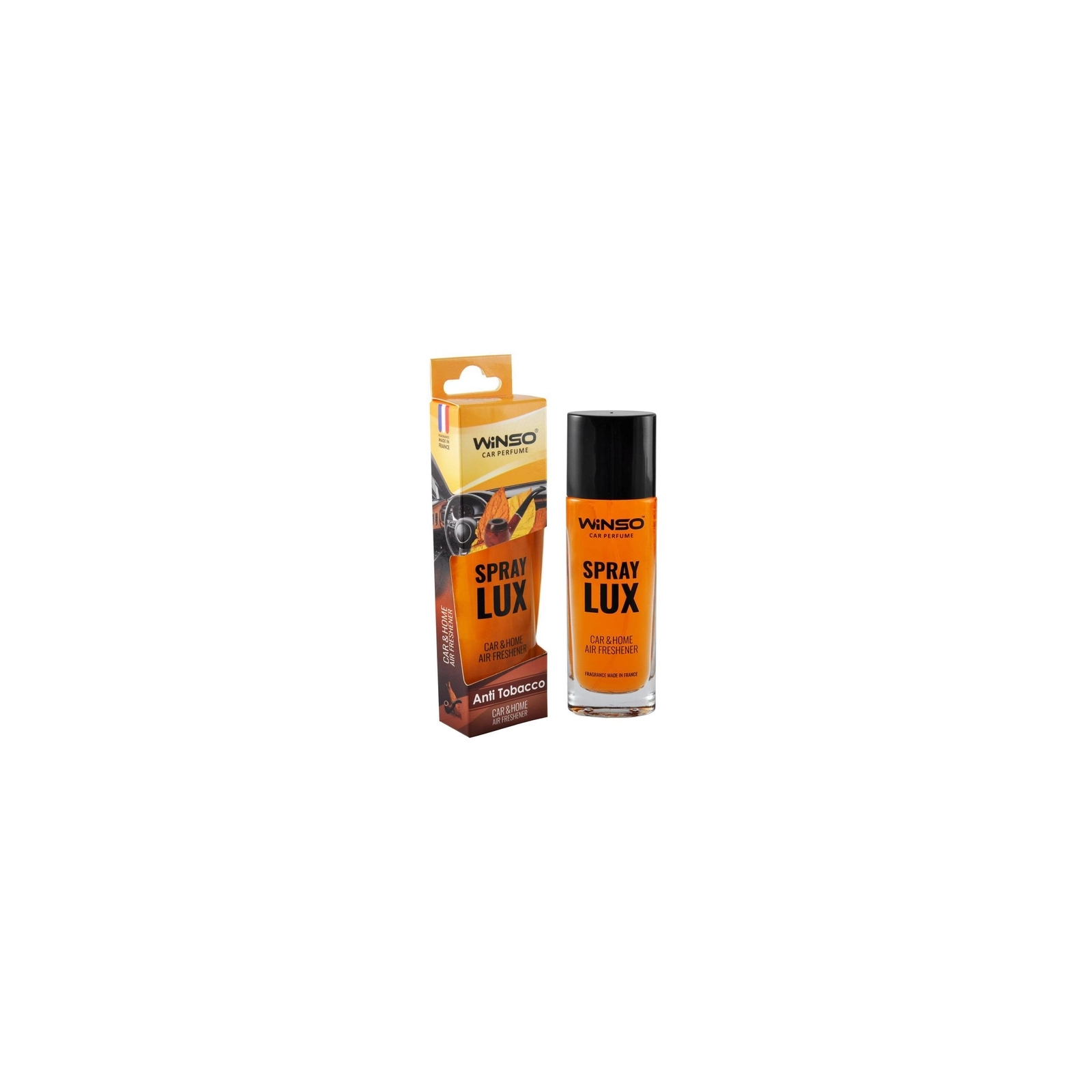 Ароматизатор для автомобиля WINSO Spray Lux Anti Tobacco 55мл (532030)