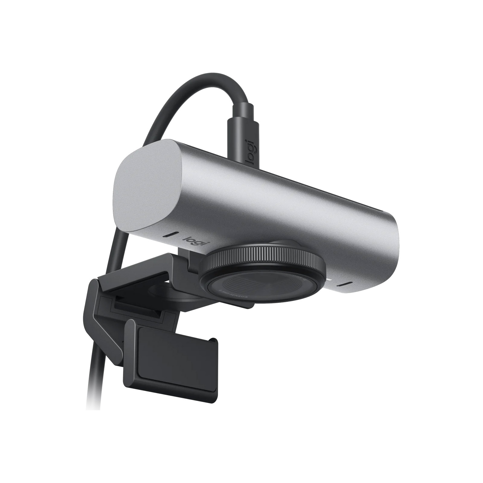Веб-камера Logitech MX Brio 4K Pale Grey (960-001554) изображение 3