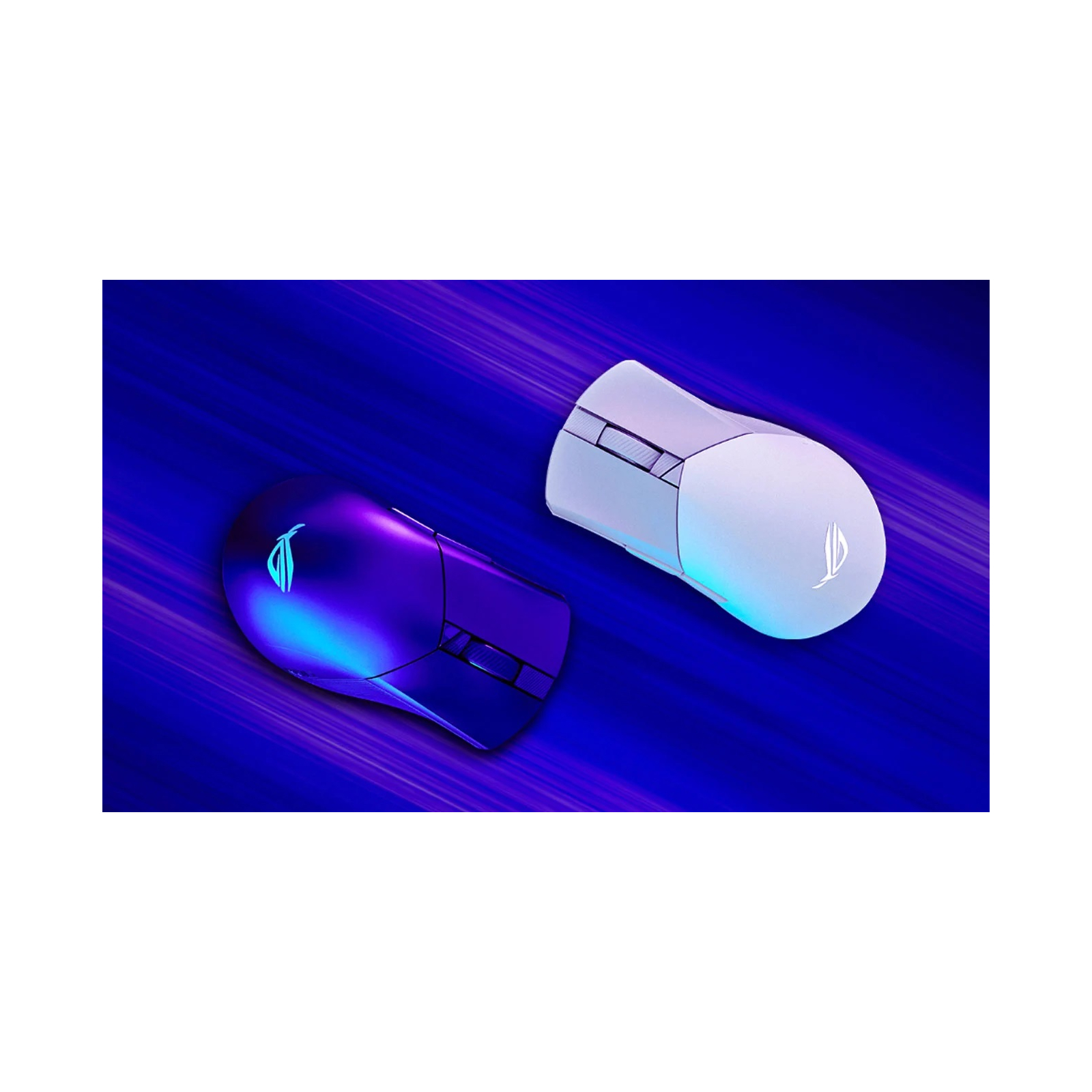 Мышка ASUS ROG Gladius III Aimpoint Bluetooth/Wireless White (90MP02Y0-BMUA11) изображение 2