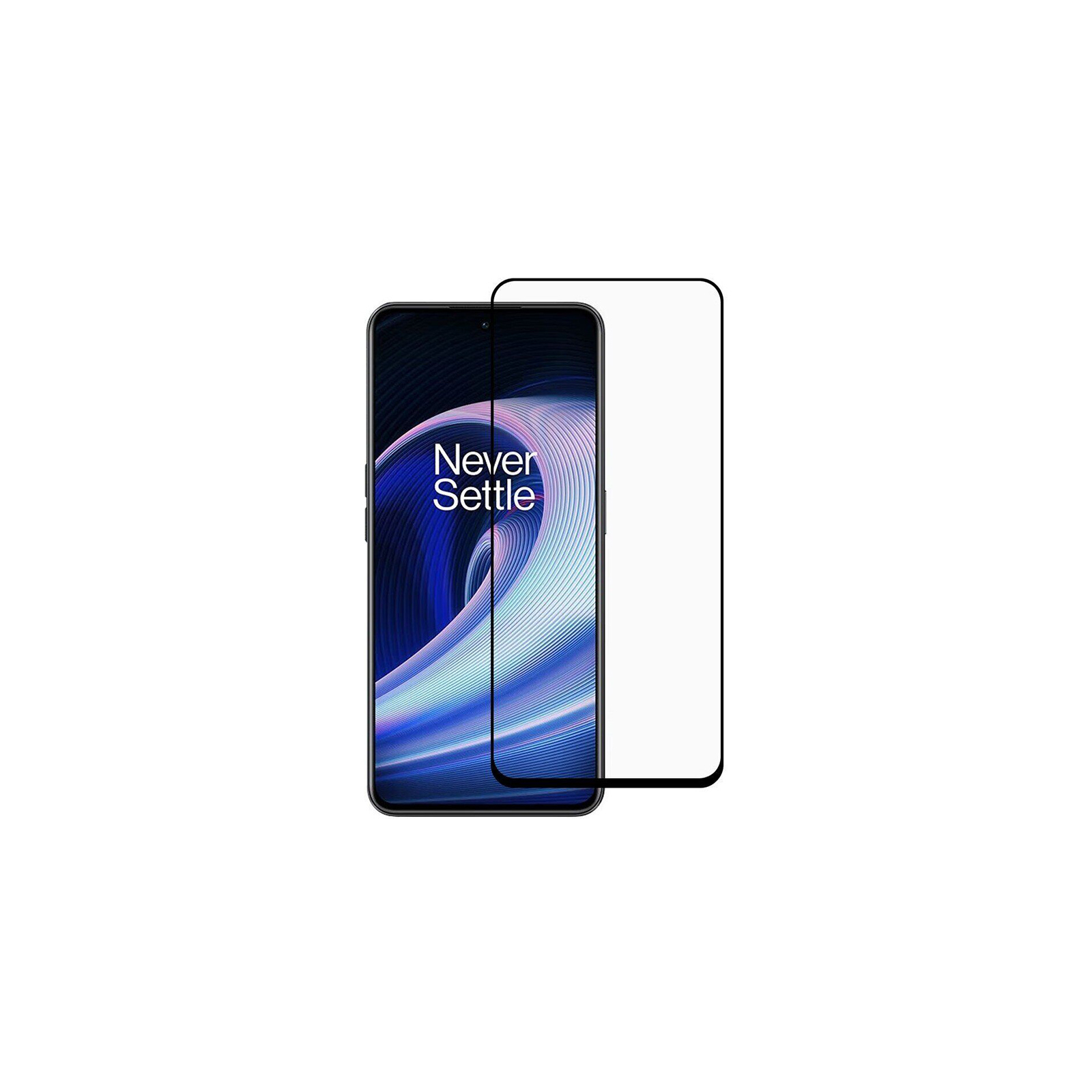 Стекло защитное PowerPlant Full screen OnePlus Ace (GL603425)