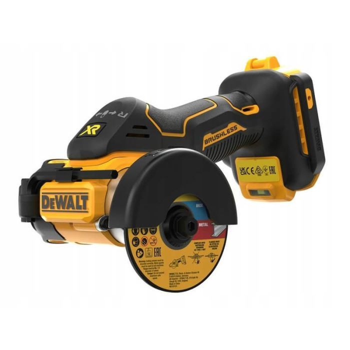 Дискова пила DeWALT 18В XR Li-lon, диск 76х10 мм, 0.94 кг (без АКБ та ЗП) (DCS438N) зображення 2