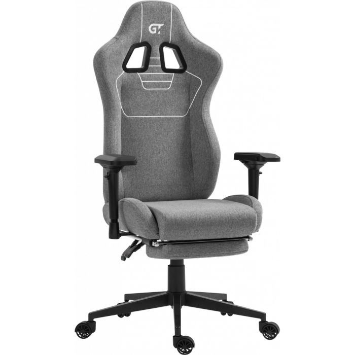 Крісло ігрове GT Racer X-2305 Gray/Black (X-2305 Fabric Gray/Black) зображення 7