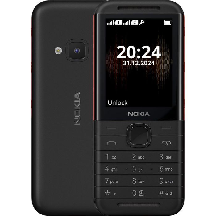 Мобильный телефон Nokia 5310 DS 2024 Black-Red