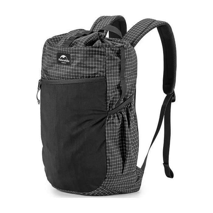 Рюкзак туристический Naturehike NH20BB206 20 л графіт в клітинку (6927595772751)