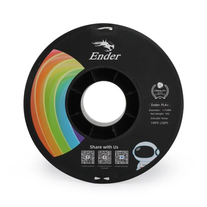 Пластик для 3D-принтера Creality PLA+ 1кг, 1.75мм, orange (3301010307) изображение 3