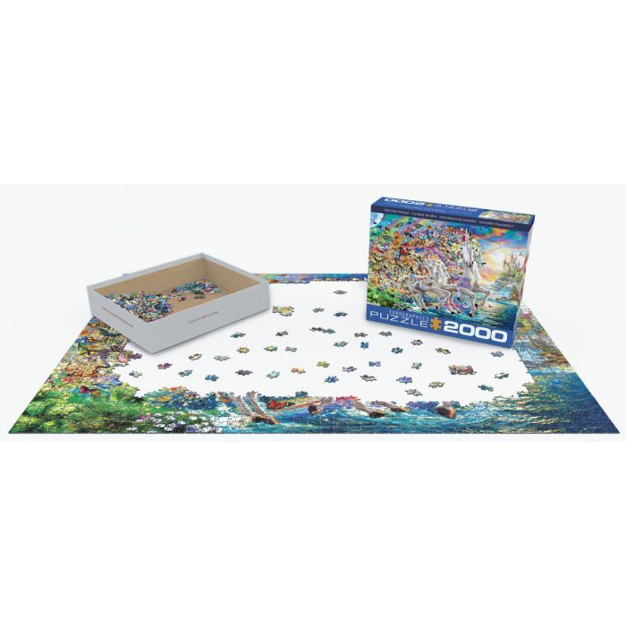 Пазл Eurographics Фэнтези Единорог 2000 элементов (8220-5551) изображение 3