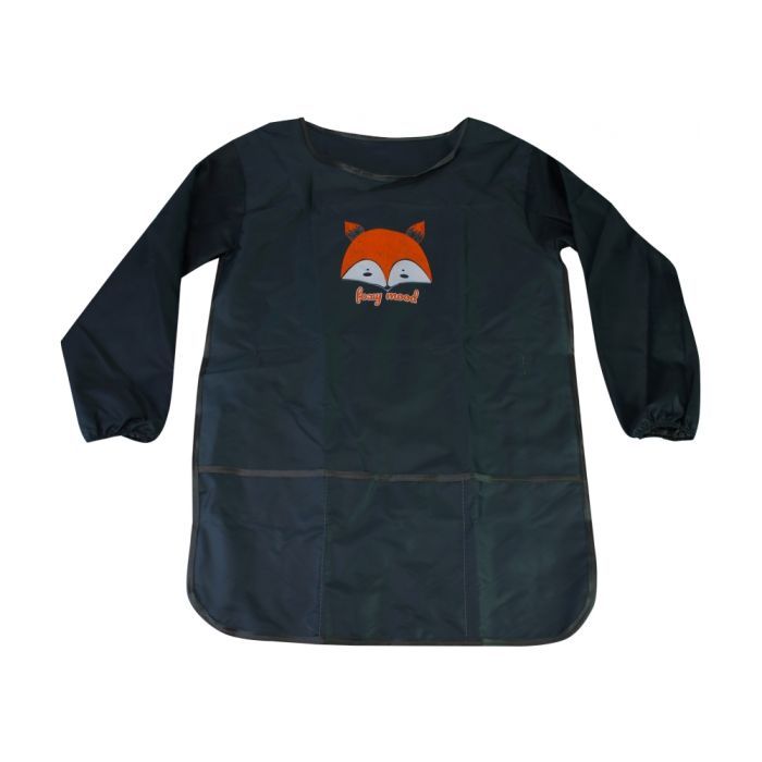 Фартук для творчества Cool For School со спинкой, серый (CF61491-10)