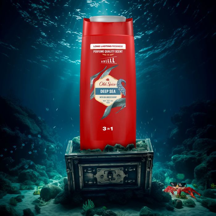 Гель для душа Old Spice Deep Sea 400 мл (8001841326153) изображение 2