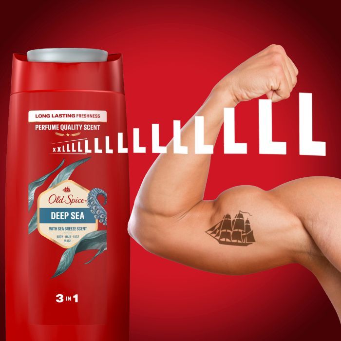 Гель для душа Old Spice Deep Sea 400 мл (8001841326153) изображение 3