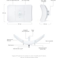 Точка доступу Wi-Fi Ubiquiti LTU-XR зображення 11