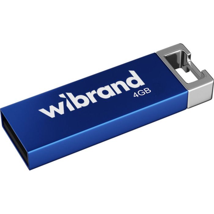 USB флеш накопичувач Wibrand 4GB Chameleon Red USB 2.0 (WI2.0/CH4U6R)