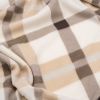 Плед Ardesto Fleece 100% поліестер 130x160см клітинка, бежевий (ART0711PB) зображення 12