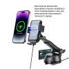 Универсальный автодержатель ColorWay AutoSense Car Wireless Charger 2 (Dashboard+Air Vent) 15W (CW-CHAW040Q-BK) изображение 12