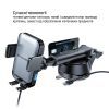 Универсальный автодержатель ColorWay AutoSense Car Wireless Charger 2 (Dashboard+Air Vent) 15W (CW-CHAW040Q-BK) изображение 9