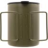 Чашка туристическая Tramp зі складаними ручками та поїлкою 500 мл Olive (UTRC-142-olive) изображение 2