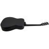 Гитара акустическая Cort AF510 Black Satin (AF510 BKS) изображение 5
