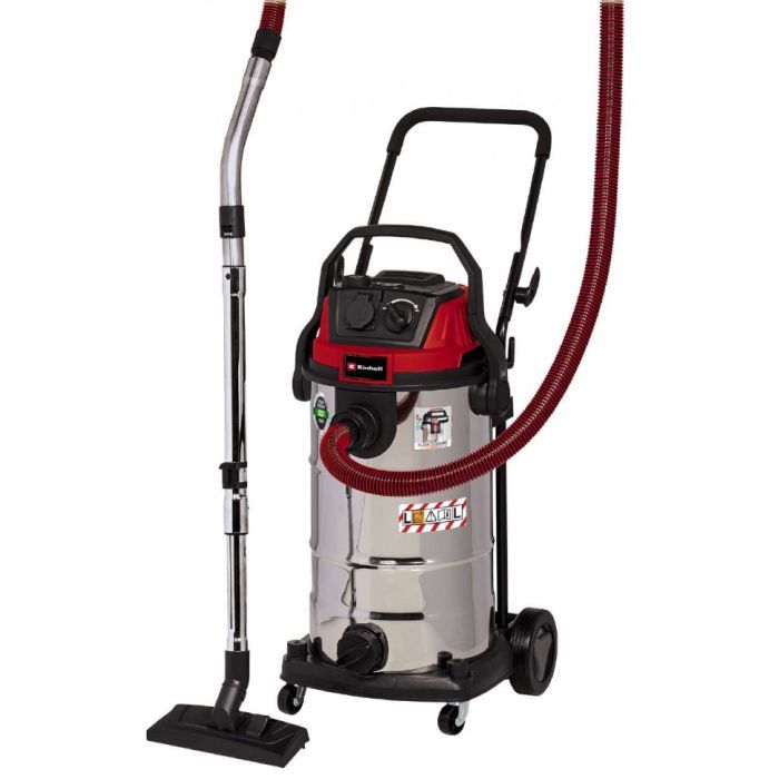 Пылесос строительный Einhell TE-VC 2340 SACL, 1500Вт, 225мБар, 40л, класс L, 10.1кг (2342470)